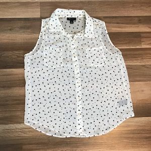 Heart blouse, medium- AB Studio